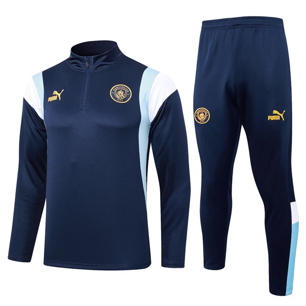 Sudadera De Training Manchester City 2024 Azul 3